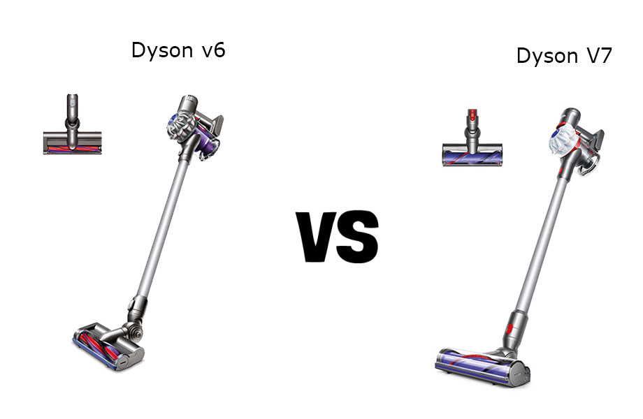 Dyson V6 VS V7