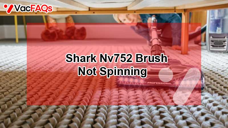 Shark Nv752 Brush Not Spinning