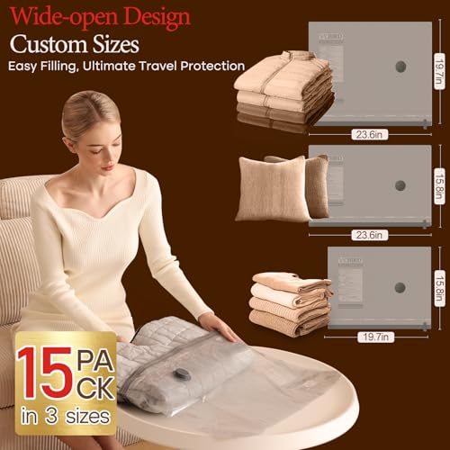 Best Travel Vacuum Bags With Pump